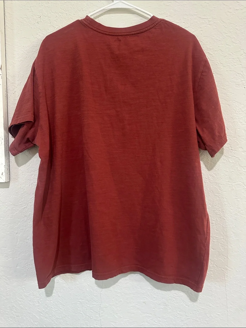Levi's Rust Red 501 Graphic Short Sleeve Tee